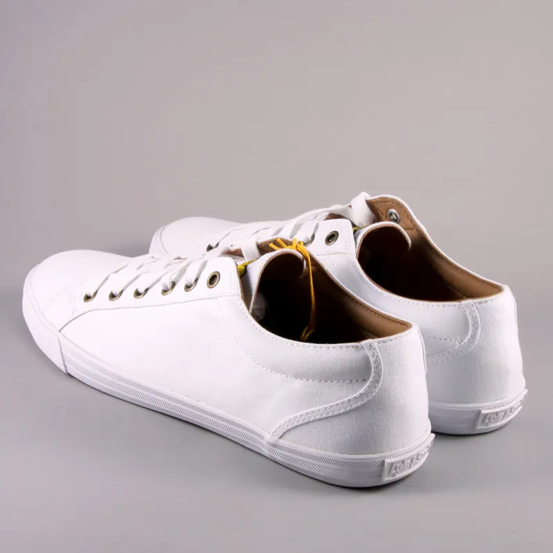 Lyle and Scott Canvas Pump - White-1